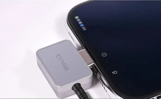 Alt view image 4 of 6 - USB C DAC Headphone Amplifier, High Resolution 32bit/384kHz Portable HiFi Audio Adapter, USB Type C to 3.5/4.4mm Earbuds Amp Jack Dongle for Phone/PC - Plug and Play (Titanium)