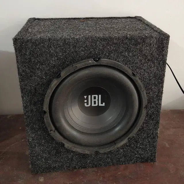 Alt view image 3 of 6 - Speaker Box Covering Carpet Grey 39.37" × 39.37" Speaker Cabinet Subwoofer Sub Box Liner Carpeting Stain-Resistant Multipurpose Felt Liner Carpet for Car Truck Auto RV Boat Marine (Grey)