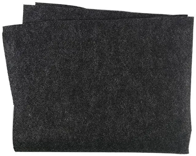 Main image of Speaker Box Covering Carpet Black 39.37" × 39.37" Speaker Cabinet Subwoofer Sub Box Liner Carpeting Stain-Resistant Multipurpose Felt Liner Carpet for Car Truck Auto RV Boat Marine (Black)