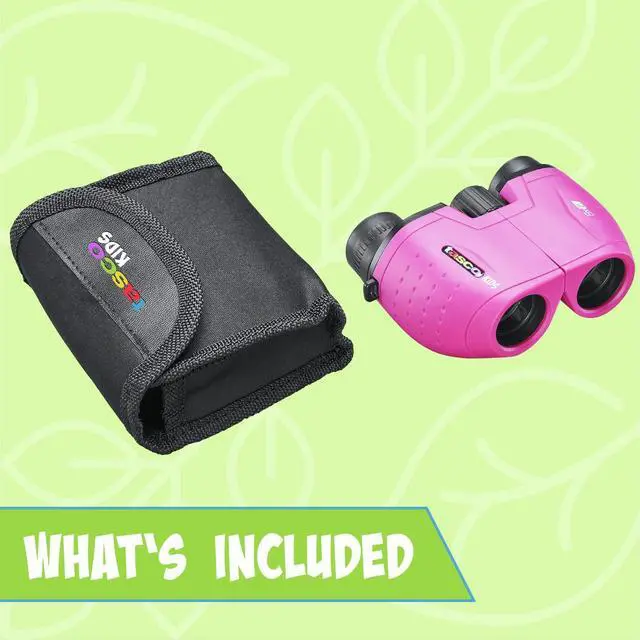 Alt view image 4 of 6 - Kids Binoculars 8x21, Compact Binoculars for Kids Ages 3-12, Great for Adventures, Hiking, Camping, Travel, Bird Watching