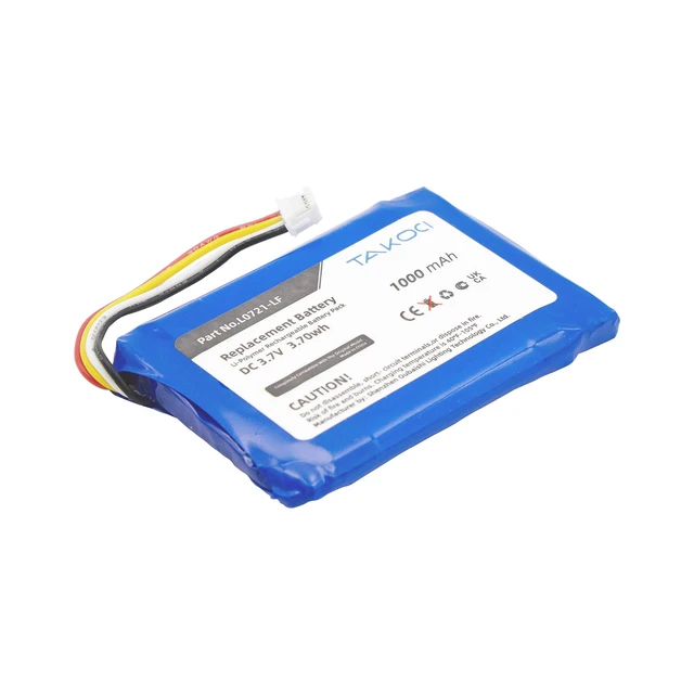 Alt view image 2 of 3 - Replacement Battery for JBL Clip 3, Clip 3AN, Clip 3SAND, fits L0721-LF, 3.7V 1000mAh