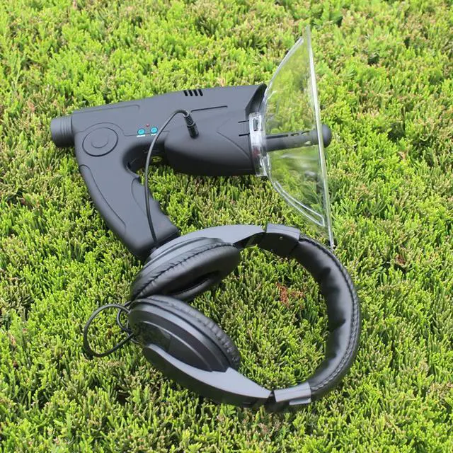 Alt view image 3 of 6 - Wildlife Sound Collector, 8X Monocular Bionic Ear Nature Bird Observing Long Range Listening Device Extreme Sound Amplifier Ear Bionic Listening