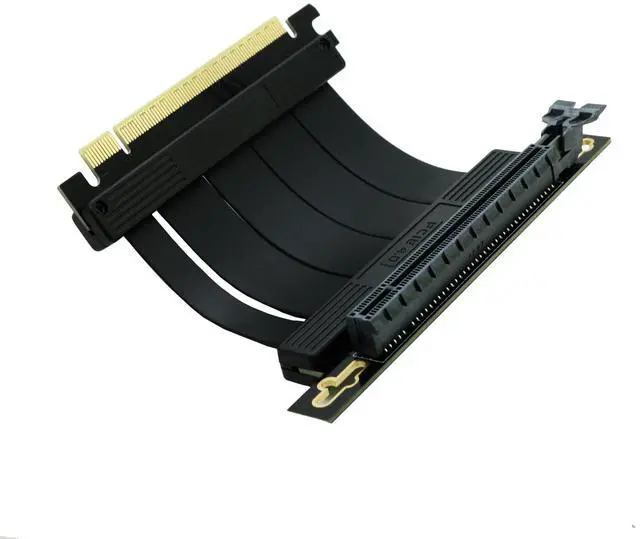Main image of 5cm 90Degree PCI-e 4.0 X16 Riser Cable for PCIe GeForce RTX30/40 GPU Card