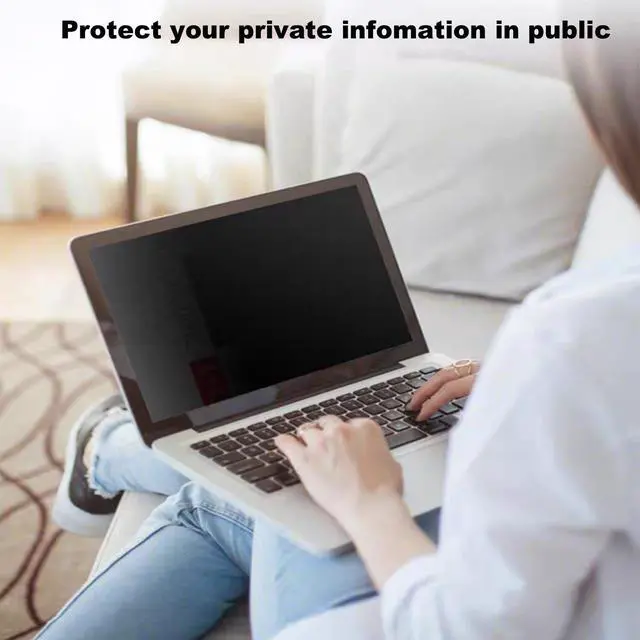 Alt view image 4 of 6 - 15.6 Inch Laptop Privacy Screen Protector Designed for HP Envy/Dell/Asus/Acer/Samsung/Lenovo,Matte Eye Protection Anti Glare Anti peep Film for All 15.6" with 16:9 Aspect Ratio Laptop