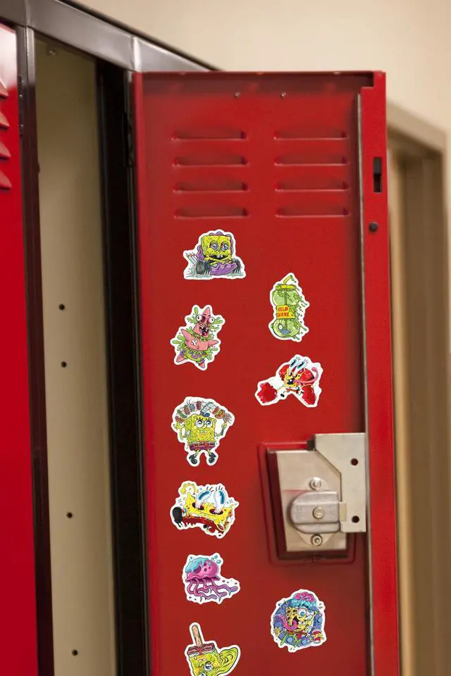 Alt view image 6 of 6 - Spongebob KrustyPants Vinyl Sticker, Car Accessories, Travel Gear & More