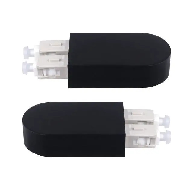 Alt view image 2 of 4 - 4-Pack SC/OM2 Fiber Optic Loopback Adapter Multimode 50/125 Optical Cable Test Adapter Connector for Testing Applications