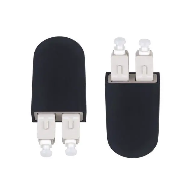 Alt view image 3 of 4 - 4-Pack SC/OM2 Fiber Optic Loopback Adapter Multimode 50/125 Optical Cable Test Adapter Connector for Testing Applications