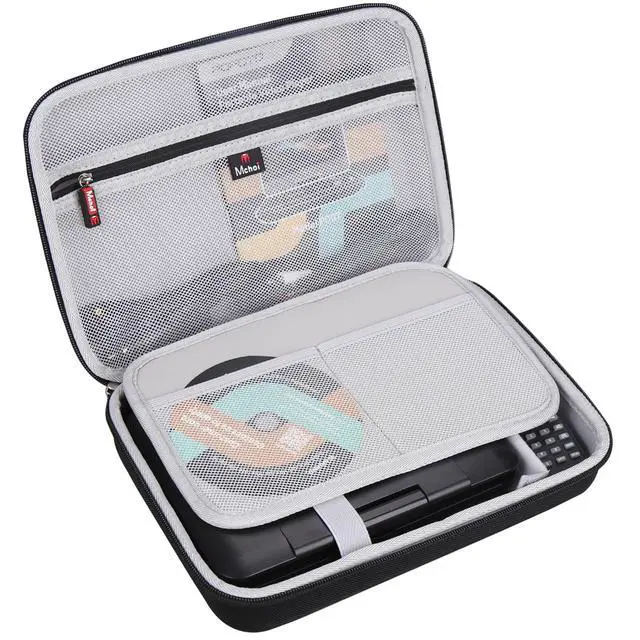 Alt view image 3 of 6 - Hard Storage Case Compatible with pofoto 9.5" / YOTON 9.5" / WONNIE 9.5" Portable DVD Player, Portable Storage Case for DVD Player, Case Only