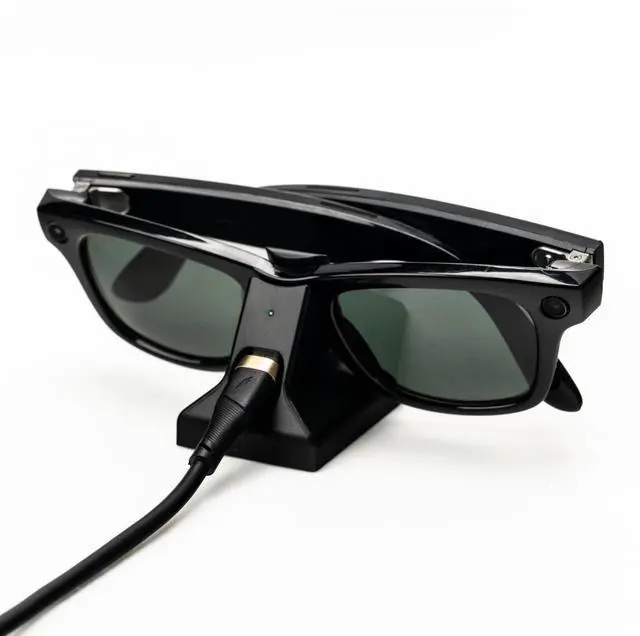 Main image of JUICEDUP Smart Charging Stand Compatible with Meta Ray-Ban & Oakley Elegant & Secure, Designed for Wayfarer (Standard & Large) / Oakley HSTN/Skyler/Headliner