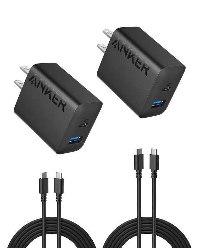 Alt view image 2 of 6 - 2-Pack USB C Charger and Nano Power Bank