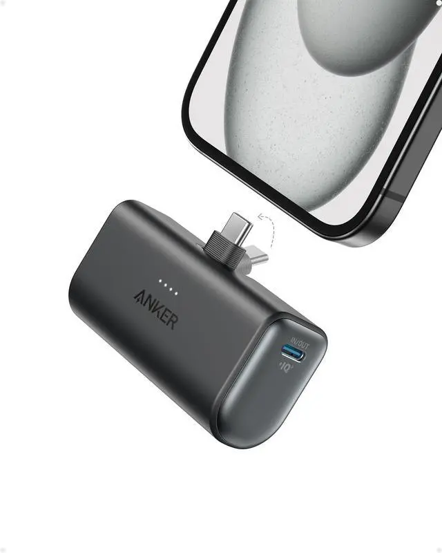 Alt view image 3 of 6 - 2-Pack USB C Charger and Nano Power Bank