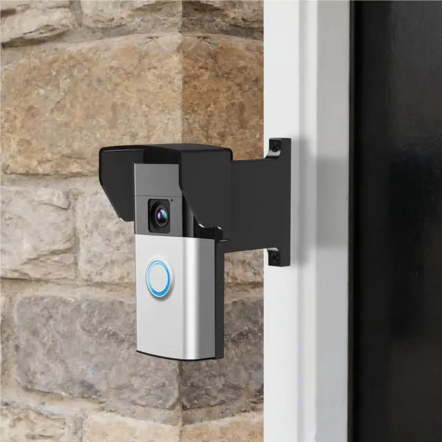 Main image of Video Doorbell Mount Compatible with Some Doorbell, Multiple Sizes Doorbell Brick Extension for Brick Wall Anti-Glare & Rain Anti-Splash Mounting Bracket (3-1/4")