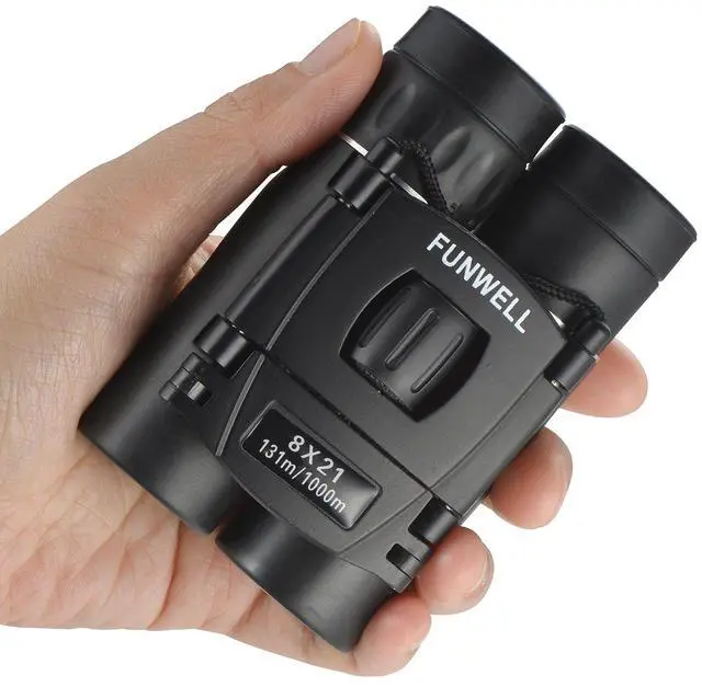 Main image of Mini Compact Lightweight 8x21 Small Binoculars for Concert Opera Sports Game Outdoors Hiking Travel Kids Bird Watching Christmas Gift