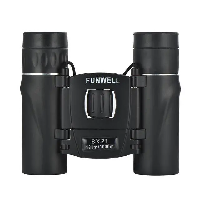 Alt view image 2 of 5 - Mini Compact Lightweight 8x21 Small Binoculars for Concert Opera Sports Game Outdoors Hiking Travel Kids Bird Watching Christmas Gift