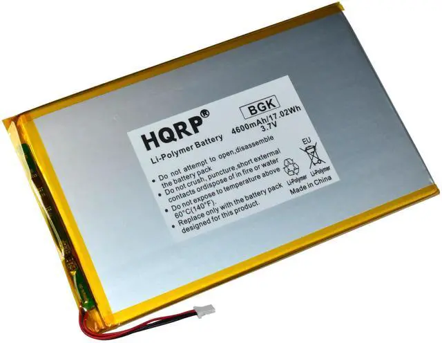 Alt view image 4 of 6 - Battery Compatible with RCA 10-Inch Viking Pro RCT6303W87 RCT6303W87DK RCT6K03W13 Tablet PT3090135 3.7v 4Ah 4600mAh