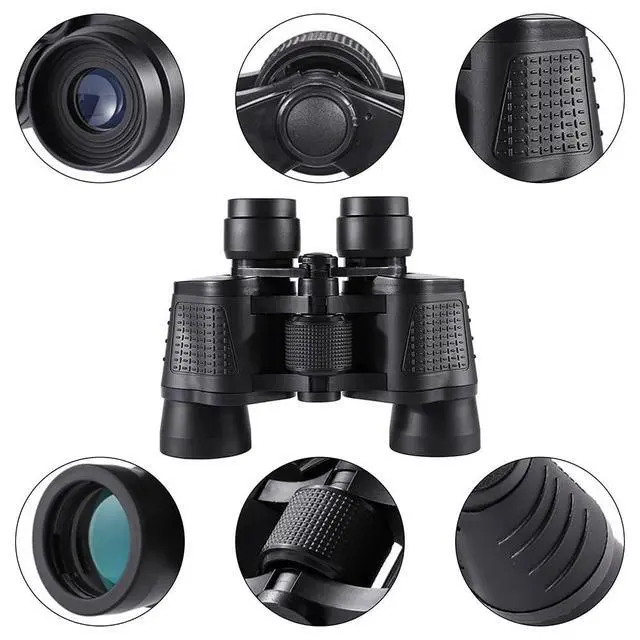 Alt view image 3 of 6 - 90X90 Binoculars,Waterproof Compact Binoculars with Low Light Night Vision for Concerts Travelling Hiking Gifts Party