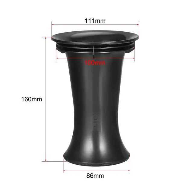 Alt view image 2 of 3 - 2Pcs 100mm x 160mm Speaker Port Tube Subwoofer Bass Reflex Tube Bass Woofer Box Port Tube Vent