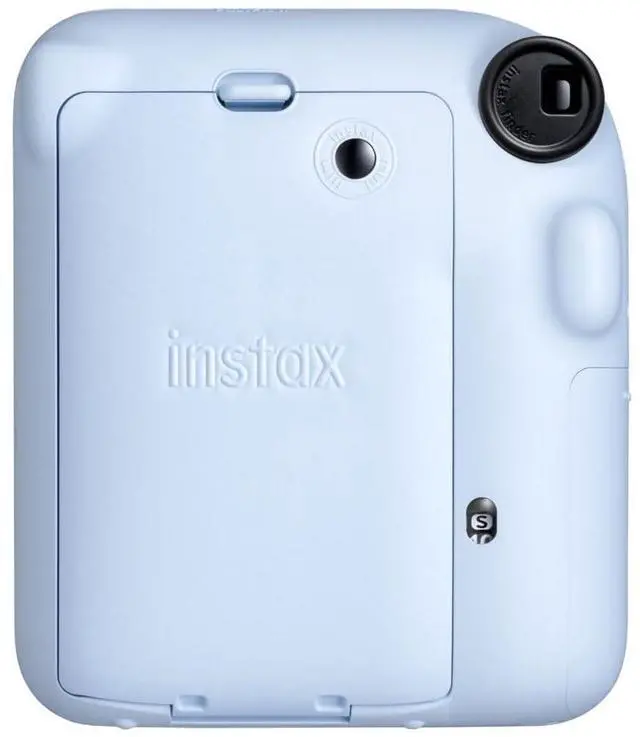 Alt view image 4 of 6 - INSTAX Mini 12 Instant Film Camera | Pastel Blue Bundled with Instax Accessory Bundle + Cleaning Cloth (8 Items)