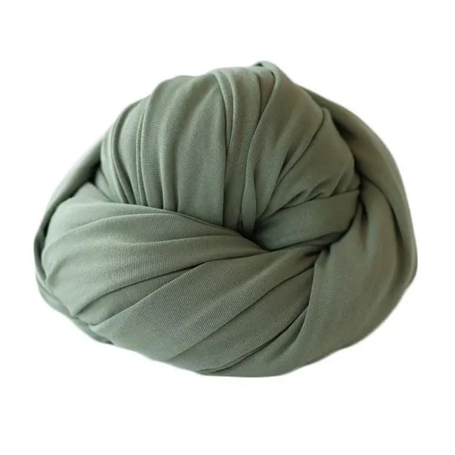 Alt view image 5 of 6 - Newborn Photography Stretch Swaddle Wrap (Green) | Boy Girl Baby Photo Props Long Wrap For Newborn Pictures, Baby Photography Props
