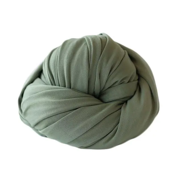 Alt view image 6 of 6 - Newborn Photography Stretch Swaddle Wrap (Green) | Boy Girl Baby Photo Props Long Wrap For Newborn Pictures, Baby Photography Props