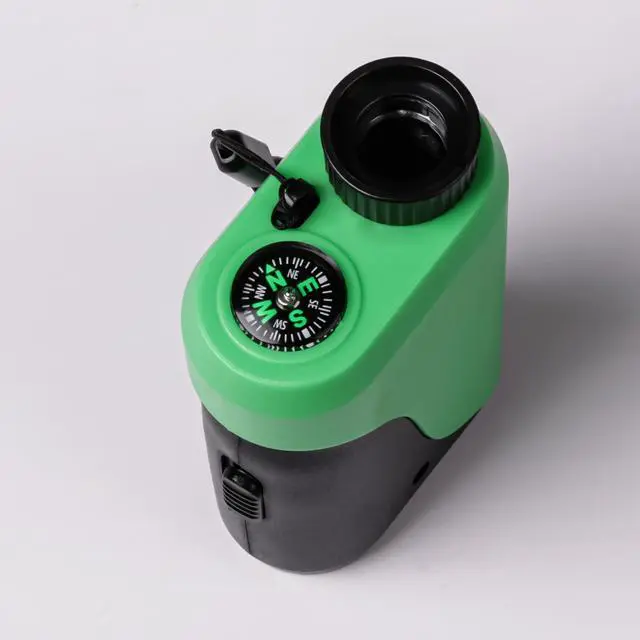 Alt view image 5 of 6 - Compact Monocular for Kids with Compass,LED Signal Light, Telescope, Infrared Rays., Smaller Size Easier to Carry Around for Bird Watching Hunting Camping Hiking Sport Game Concerts