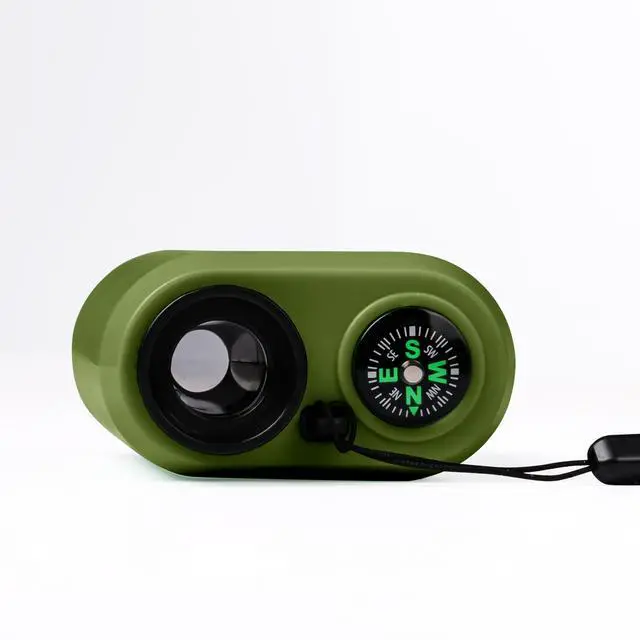 Alt view image 3 of 6 - Compact Monocular for Kids with Compass,LED Signal Light, Telescope, Infrared Rays., Smaller Size Easier to Carry Around for Bird Watching Hunting Camping Hiking Sport Game Concerts