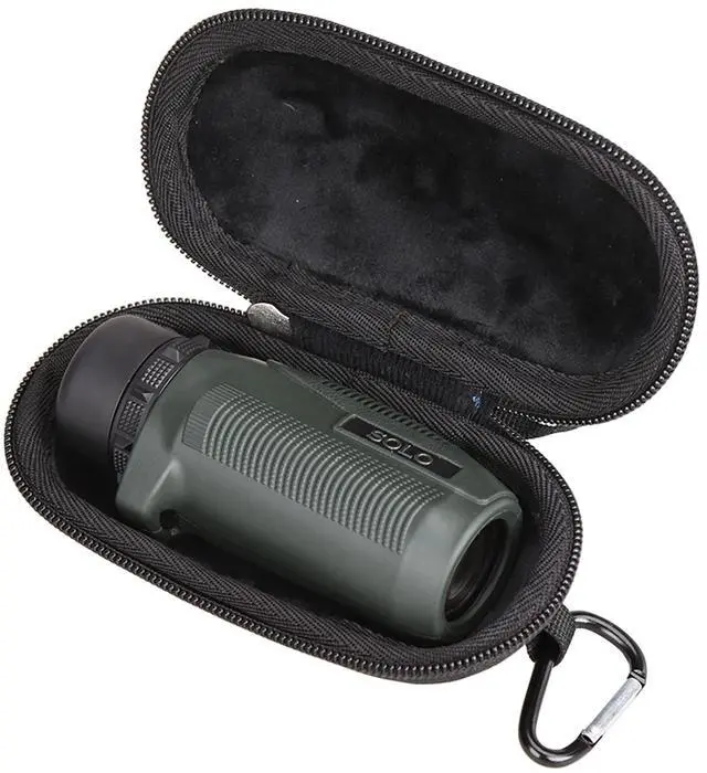 Alt view image 2 of 6 - Hard EVA Portable Carrying Case Compatible with Vortex Optics Solo Monocular 10x25/for i4SEE EM10-256 Thermal Monocular (Case Only)