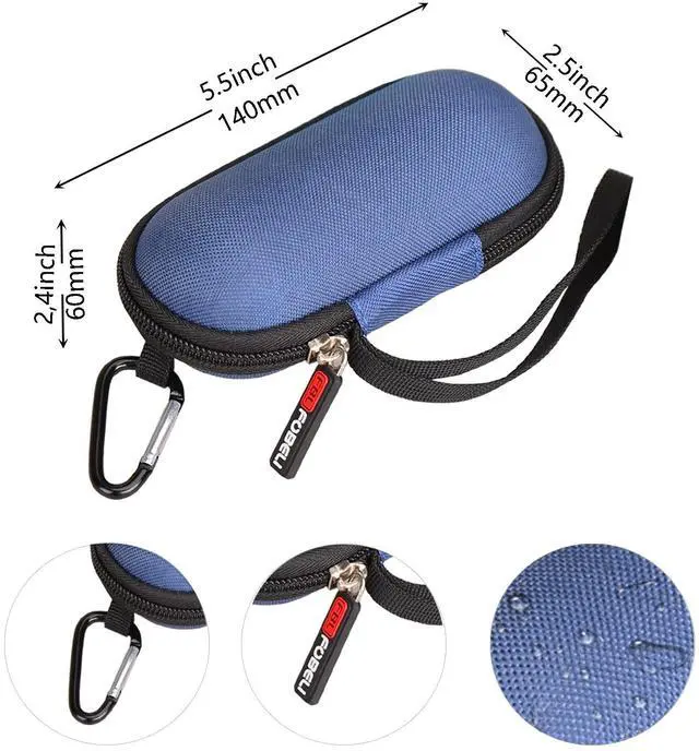 Alt view image 6 of 6 - Hard EVA Portable Carrying Case Compatible with Vortex Optics Solo Monocular 10x25/for i4SEE EM10-256 Thermal Monocular (Case Only)