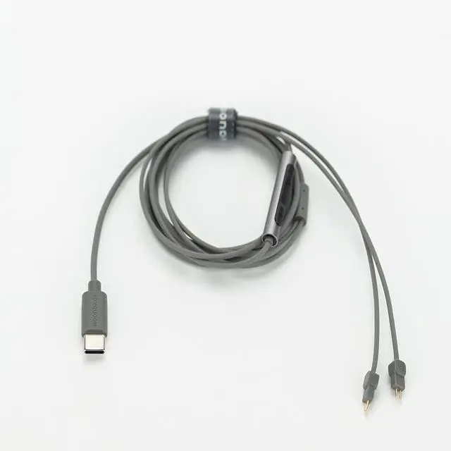 Alt view image 2 of 3 - Earphone Cable Applicable to Old Fashioned Headphone 0.78mm (Type C Plug)