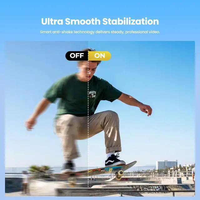Alt view image 2 of 6 - 4K Mini Body Camera, Wearable Action Cam with Magnetic Mount, Charging Case, WiFi App Control POV Cam EIS Stabilization, 64GB SD Card, Hands-Free Recording for Vlogging Travel Cycling Motorcycle