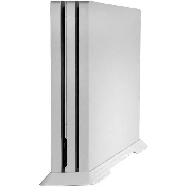 Alt view image 5 of 6 - Vertical Stand for PS4 Pro, Built-in Cooling Vents and Non-Slip Feet Steady Base Mount Holder for PlayStation 4 Pro Console, White