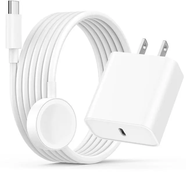 Main image of Apple Watch Charger Fast Charging, 6ft USB C Magnetic iWatch Charger Cable | 20W USB C Charger Block with iWatch Portable Wireless Fast Charging Cord for iWatch Series 11/10/9/Ultra/8/7/SE/SE2/6/5/4/3