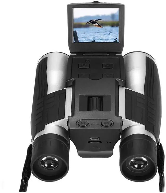 Main image of Digital Binoculars with Camera 2.4" LCD 12x32, 48MP 2.5K Video Recorder | Supports Photo & Video Recording, Perfect for Outdoor Birding, Hunting, Sports, Includes 32GB Card