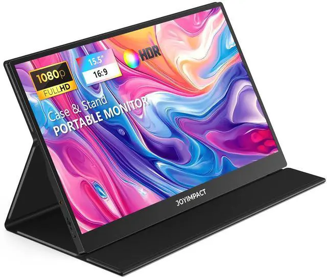 Main image of Laptop Screen Extender, 15.6" IPS FHD 1080P Laptop Monitor Extender USBC HDMI Dual Speakers Portable Monitor for PC/Mac/Phone/PS5/PS4/Xbox/Switch, HDR Gaming Monitor with Cover Stand