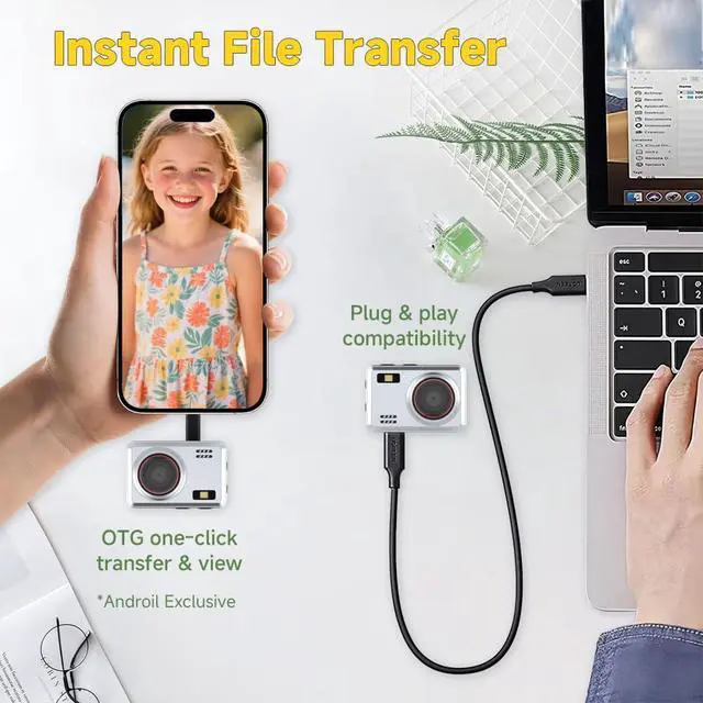Alt view image 6 of 6 - Mini Keychain Camera Digital with 32G Card, Upgraded Metal Case, 1080P Camcorder 0.96 HD Display, Pocket Tiny Camera Gadget for Teens, Kids, Adult Beginners Travel, Vlog & Birthday Party Gifts