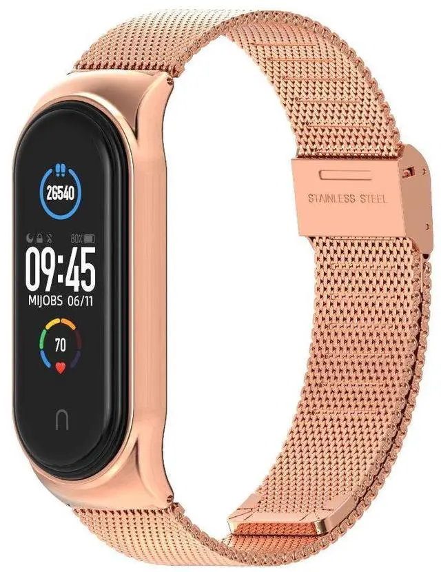 Main image of Strap for Xiaomi Mi Band 5 Mi Band 6 Breathable Replacement Strap for Band 4/Mi Band 3 Smartwatch Straps Wristband Bracelet for Women Men