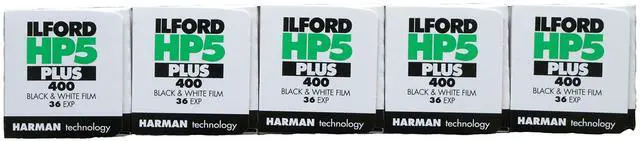 Main image of HP5+ 35mm, 36 exposures, 5 Rolls