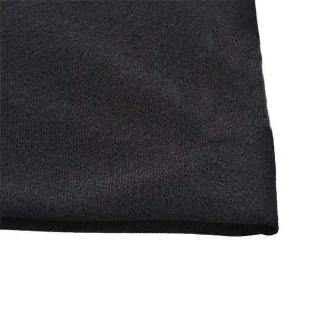 Alt view image 2 of 5 - Black Speaker Grille Cloth, Acoustic Transparent Fabric, 63x40 in | Fully Sound-Permeable, Dustproof & Stretchable, Ideal for Repairing and Refurbishing Speakers