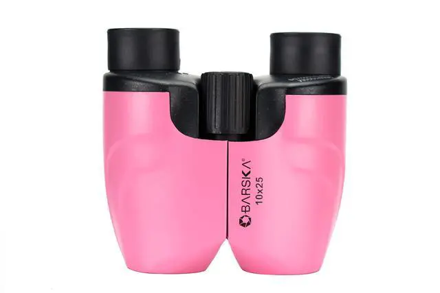 Alt view image 4 of 6 - Colorado 10x25 Compact Binoculars Lightweight Pink Binoculars with BK-7 Porro Prisms, Fully Coated Optics, Center Focus, Ideal for Hiking, Bird Watching & Travel