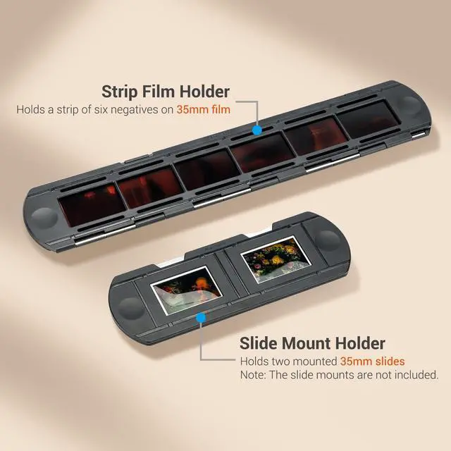 Alt view image 6 of 6 - 35mm Photo Slide and Negative Film Digitizing Adapter Set Ket | 135 Slide and Negatives Film Digitizer Converter Copying Scanning with Holder