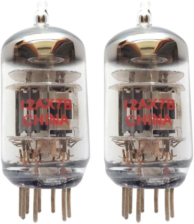 Main image of Shuguang 12AX7B Vacuum Tube Equivalent ECC83 7025 Hi-Fi Audio Amp (2pcs) | Kit DIY Preamplifier