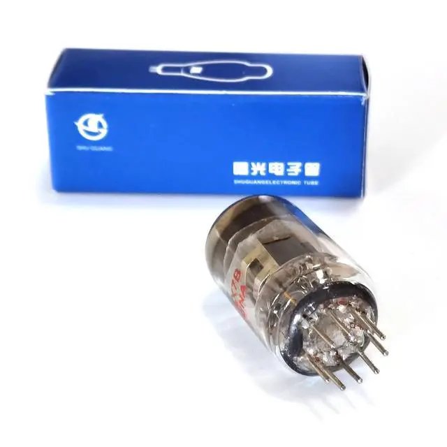 Alt view image 3 of 6 - Shuguang 12AX7B Vacuum Tube Equivalent ECC83 7025 Hi-Fi Audio Amp (2pcs) | Kit DIY Preamplifier