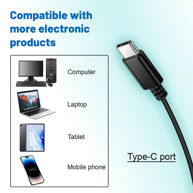 Alt view image 6 of 6 - USB-C Headphones, 20-Pack, Multi Color | Bulk Pack, Suitable for Classroom & School, For Children & Teenagers, Compatible with Pad & Smartphones