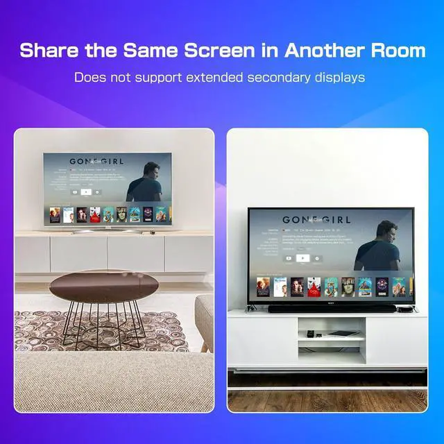 Alt view image 3 of 6 - 8K@60Hz HDMI 2.1 Splitter 1 in 2 Out, 8K HDMI Splitter 1 in 2 Out Display Duplicate/Mirror Screen, Supports Ultra HD 4K 3D, Compatible for Blu-Ray Player, TV Box, PS3, PS4, Xbox Etc(Can not Extend