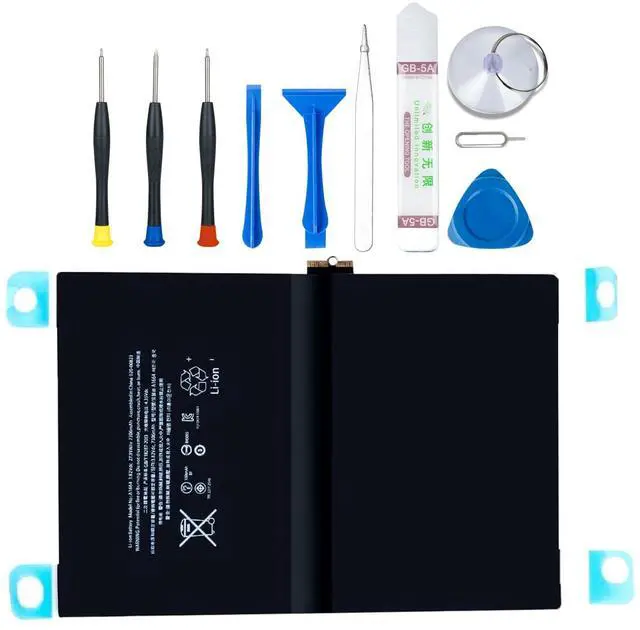 Main image of A1664 Battery Compatible with iPad Pro 9.7 2016 Edition A1674 A1675 A1673 with Installation Tools 3.82V 7306mAh 27.91Wh