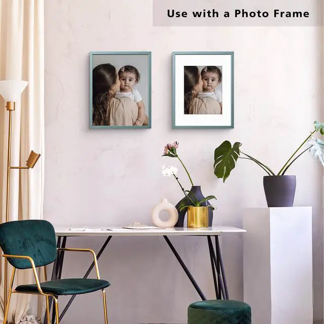 Alt view image 6 of 6 - 25 Pack 11x14 White Picture Mats for 8.5x11 Photo | Acid Free Photo Mat with 8x10.5 inch Opening, Fit for 8.5x11 Prints, White Core Bevel Cut Pre-Cut Mattes