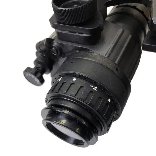 Alt view image 2 of 3 - PVS-14 Eyecup Retainer Ring (PN A3256354) for PVS-14, 6015 Night Vision Monocular, Anvis Goggles, Threaded, Black