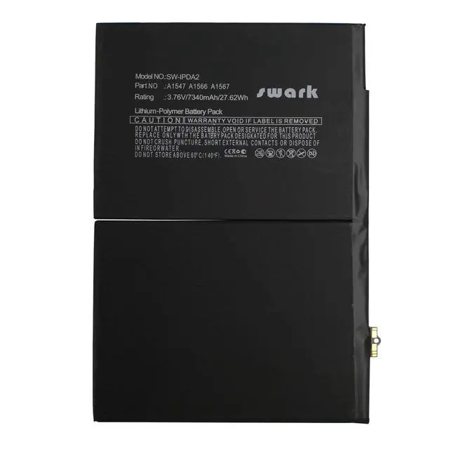 Alt view image 2 of 4 - Replacement A1547 Battery compatible with Apple iPad Air 2 A1566, iPad Air 2 A1567, iPad 6 (6th Generation)