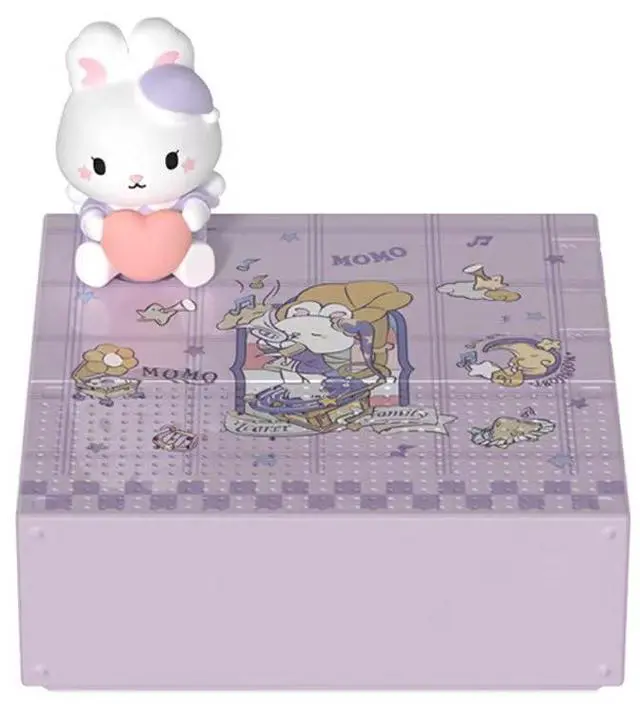 Main image of ICARER Wireless Small Speaker, Kawaii Animal Bluetooth Speaker with 20H Playtime & TF Card, Rotating Dancing Doll Music Box, Novelty Decor, Birthday Gifts for Kids Teen Girls