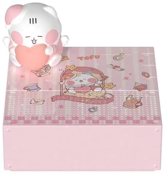 Main image of ICARER Wireless Small Speaker, Kawaii Animal Bluetooth Speaker with 20H Playtime & TF Card, Rotating Dancing Doll Music Box, Novelty Decor, Birthday Gifts for Kids Teen Girls